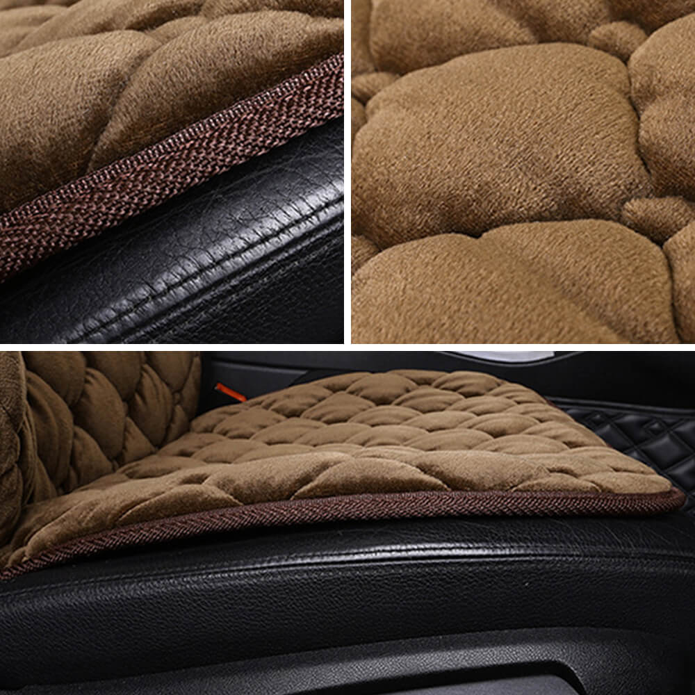 Luxury Plush Warm Thicken Car Seat Cushion