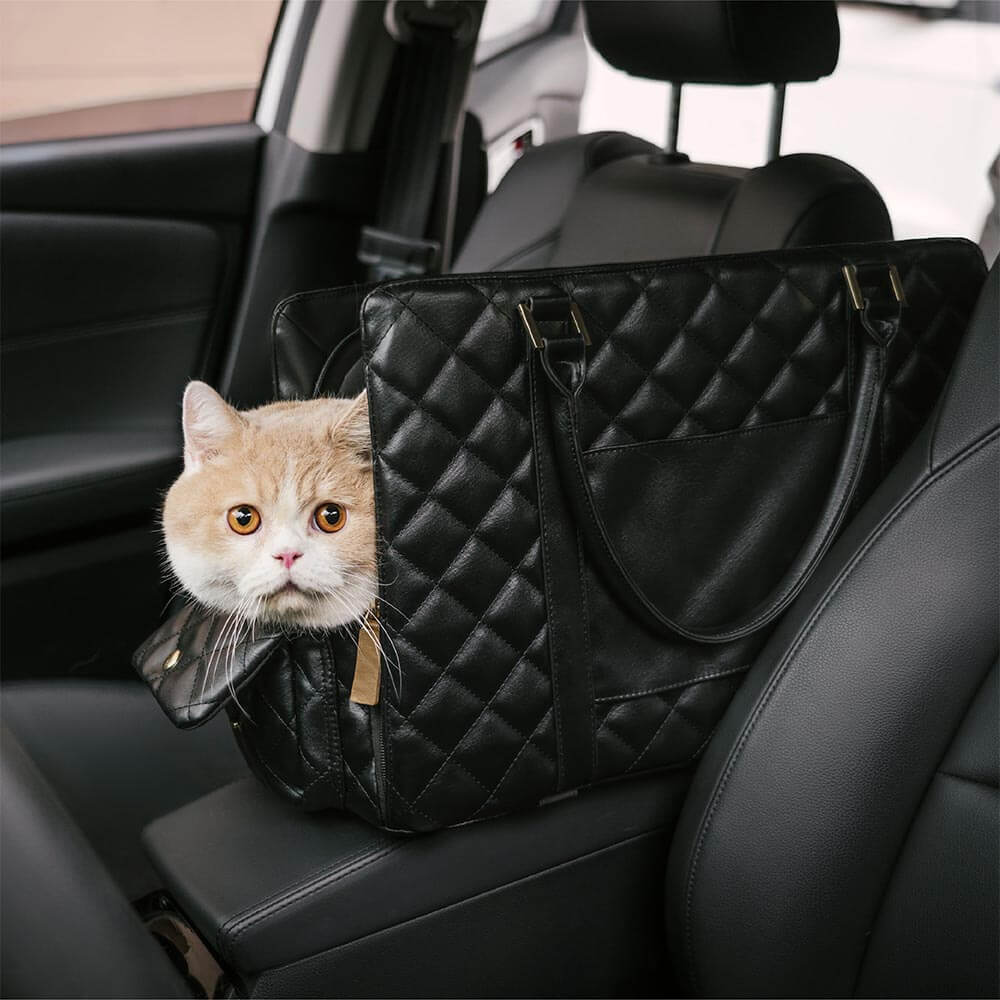 Large Carrying Stylish Multi-Functional Human-Cat Shared Travel Cat Bag - Wandering Tail