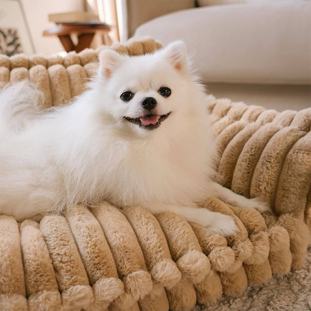 Large Washable Fluffy Orthopedic Soft Dog Sofa Bed-Snoozy Dream