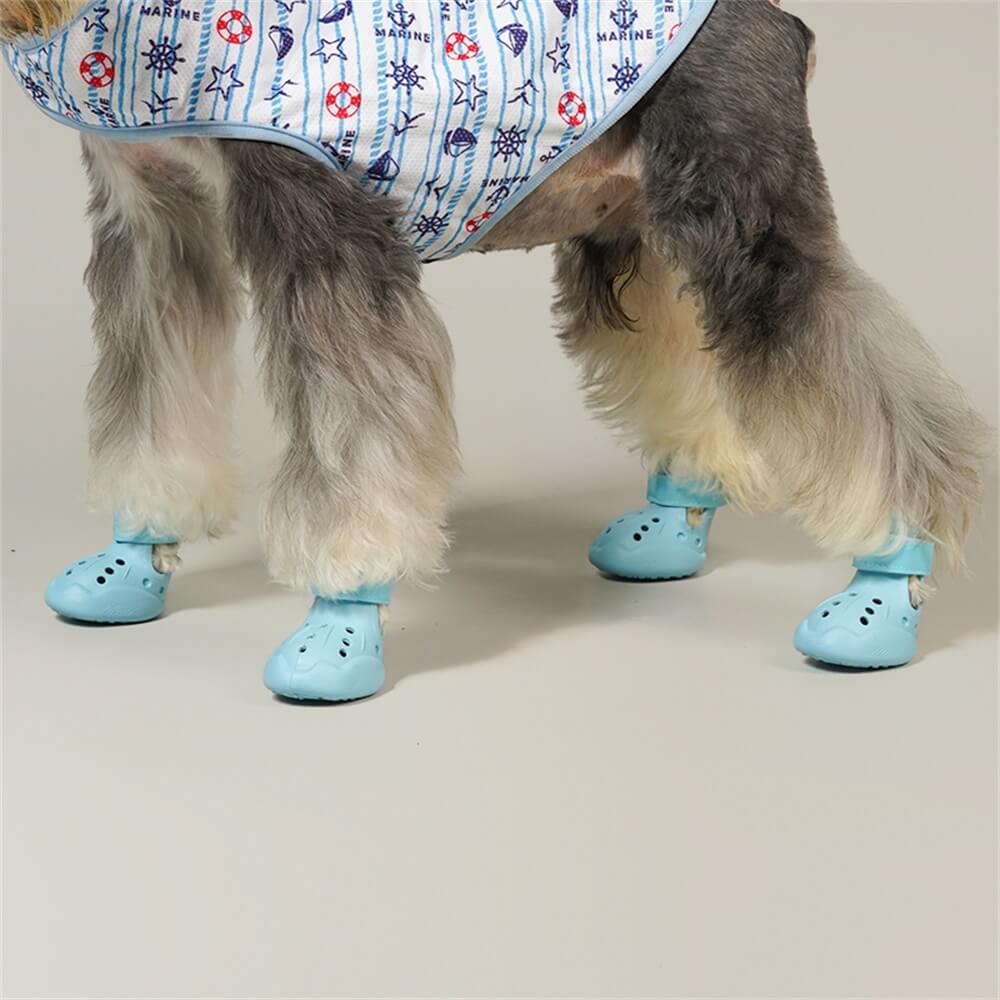 Pet Products Pet Summer Wear-Resistant Breathable Hole Shoes