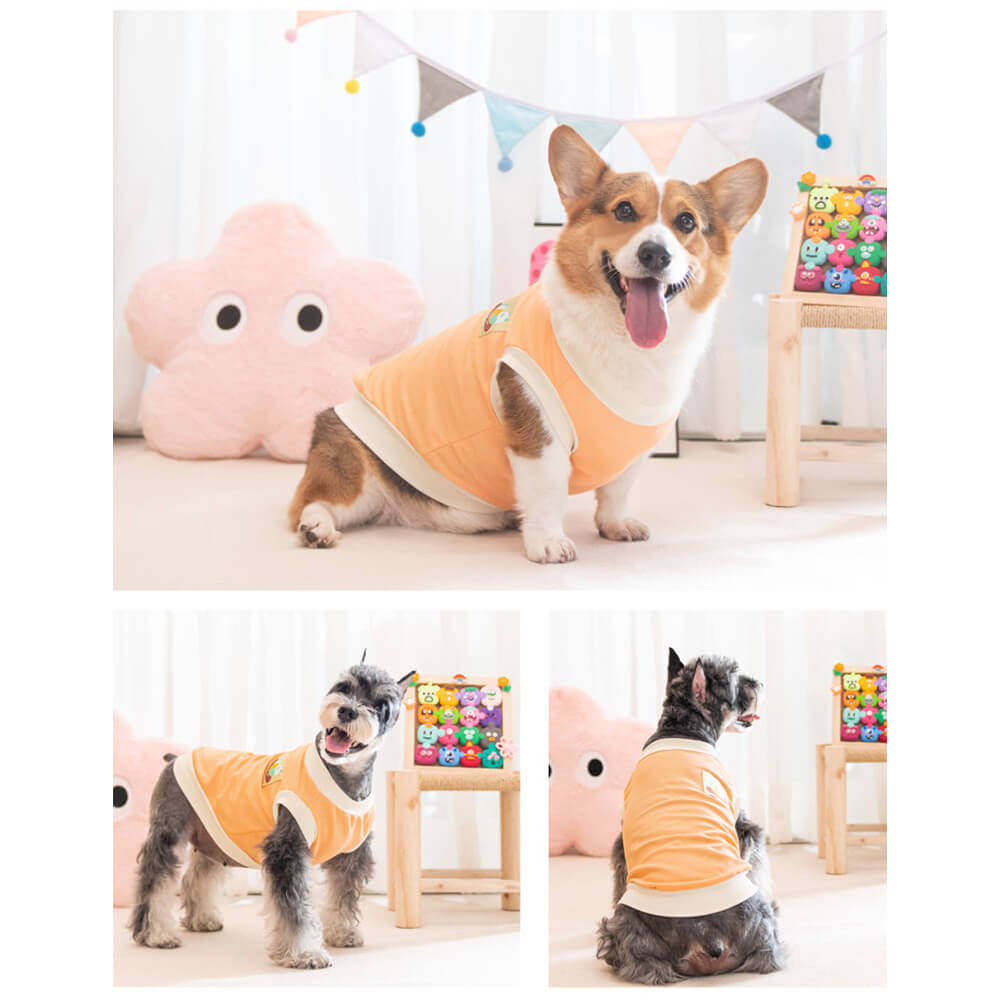 Dog Fall Lightweight T-Shirt Vest Anti-Shedding and Cold-Proof Pet Clothes