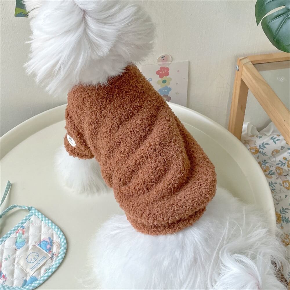 Cozy Fleece Dog Sweater