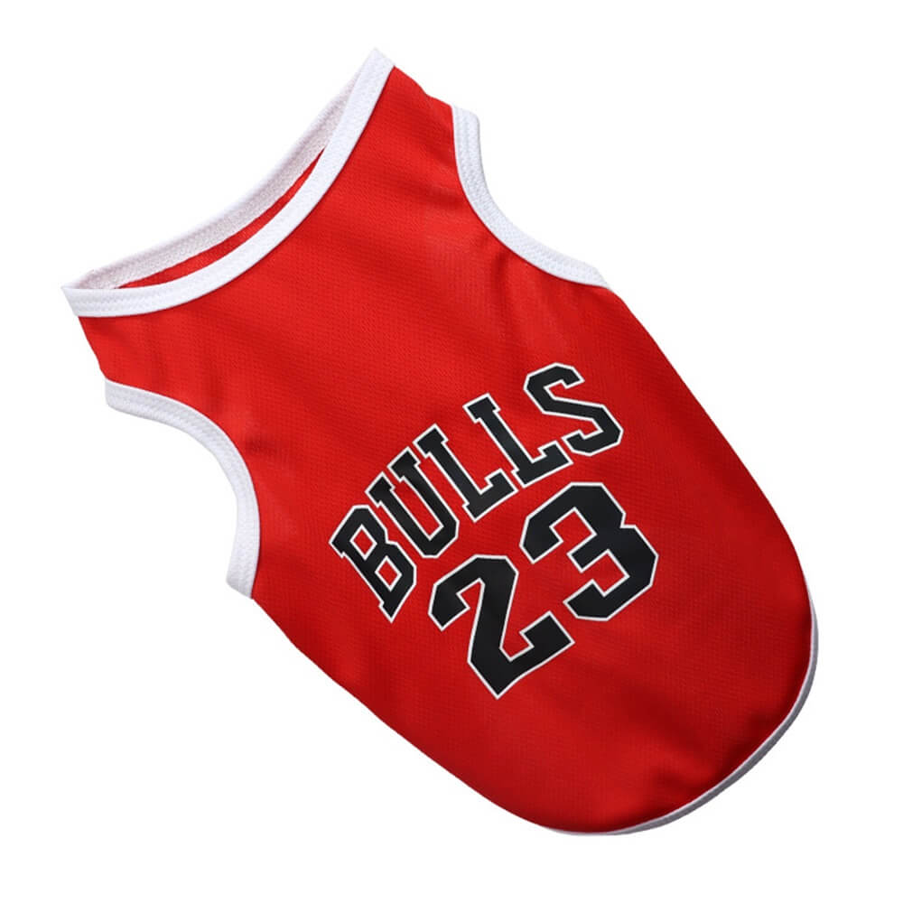 Sporty Basketball Jersey for Dogs - Athletic Pet Apparel