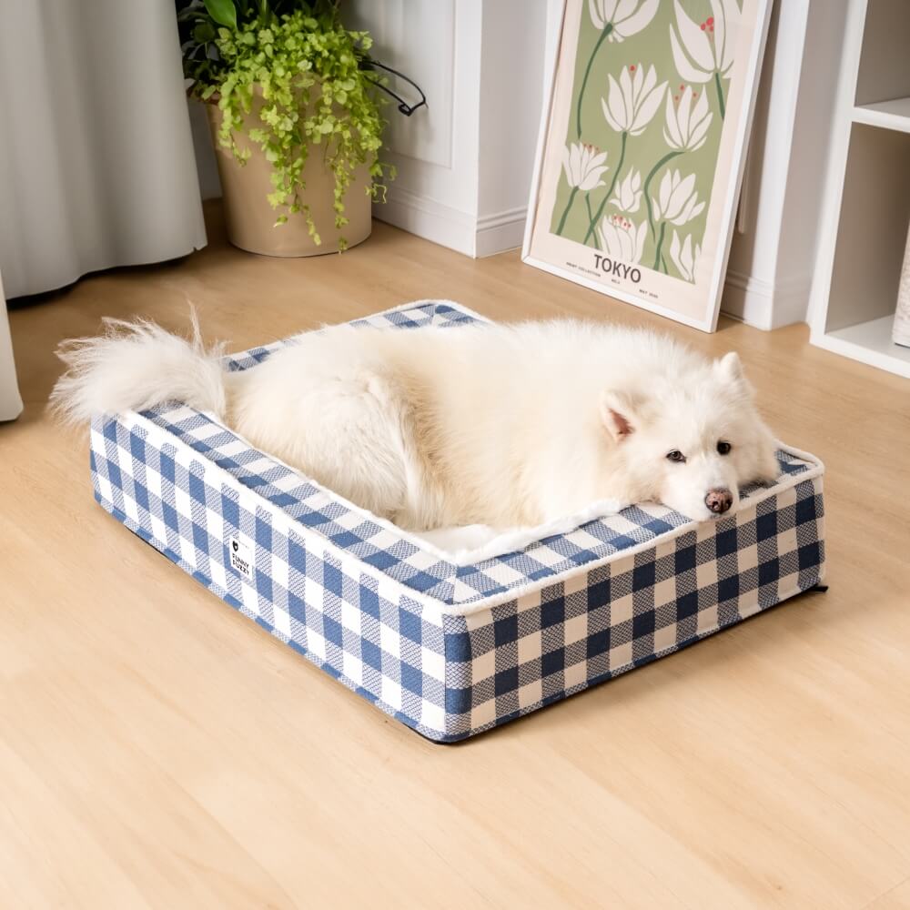 Festive Calming Pet Bed - Gift Bundle 3pcs