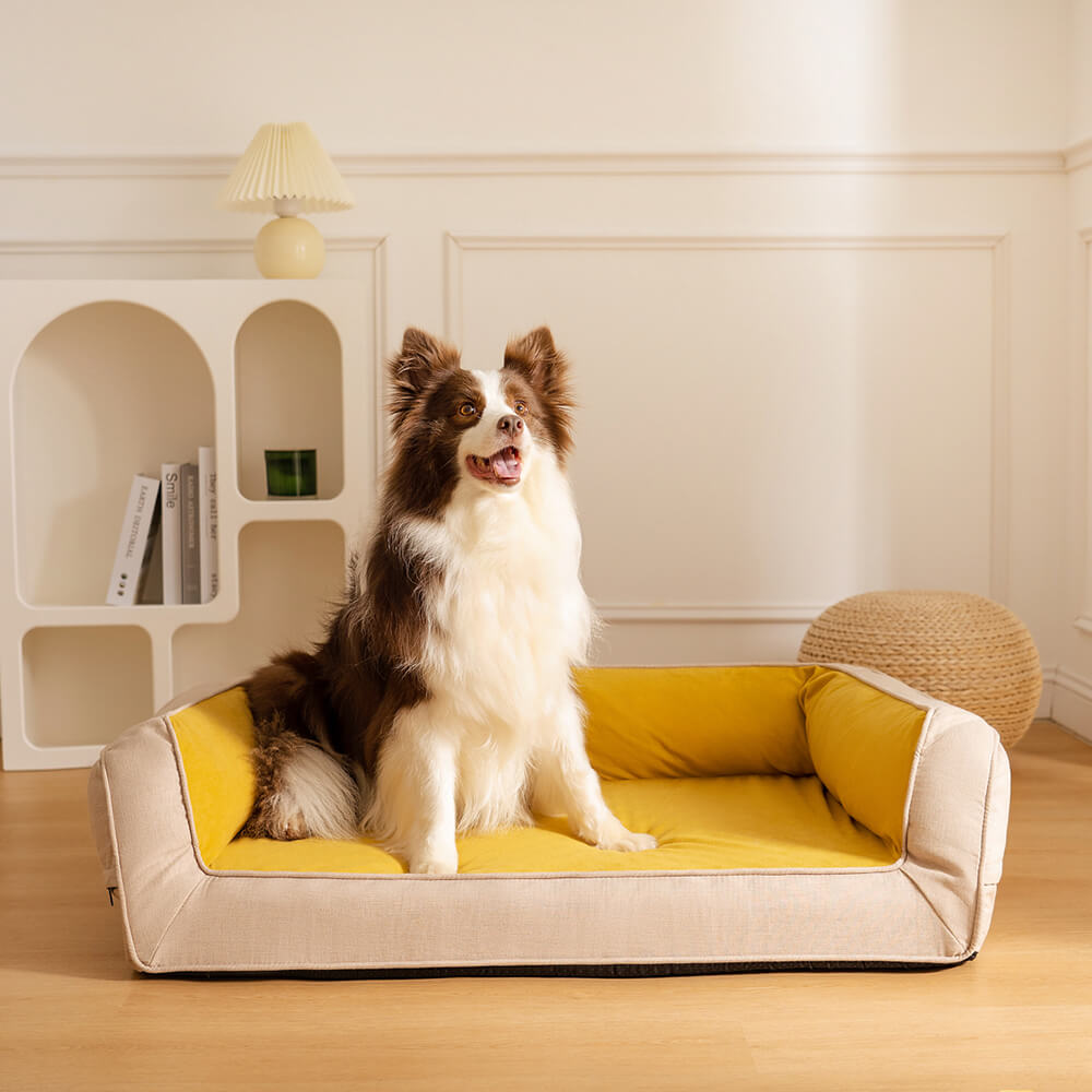 Ultimate Lounger Full Support Comfortable Orthopedic Dog Sofa Bed