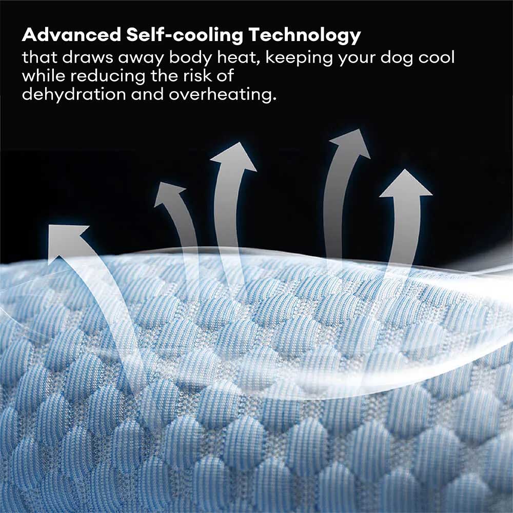 Large Washable Cooling Non-slip Dog Mat - Cooling Nap