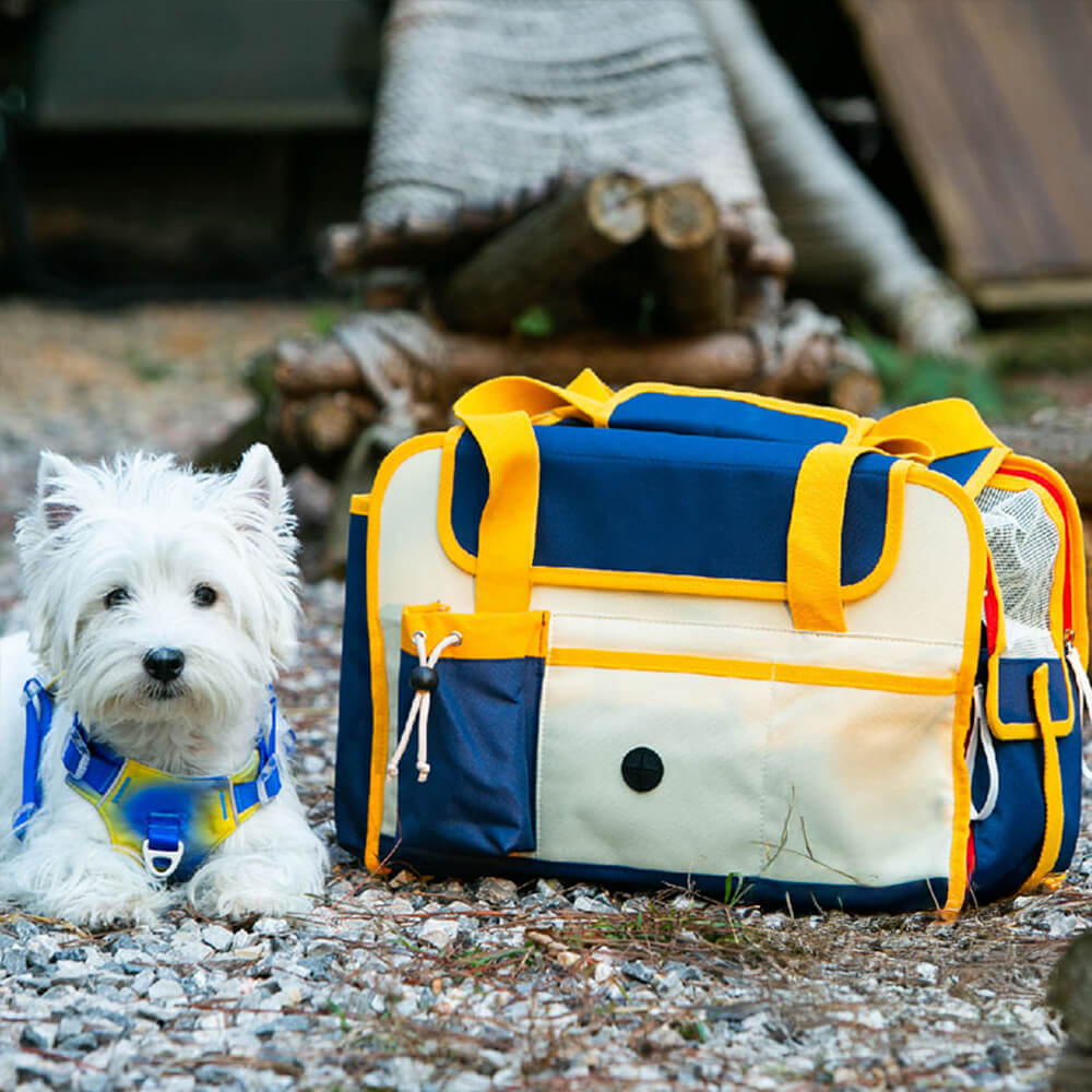 Durable Multi-Functional Oxford Travel Dog & Cat Carrier Bag