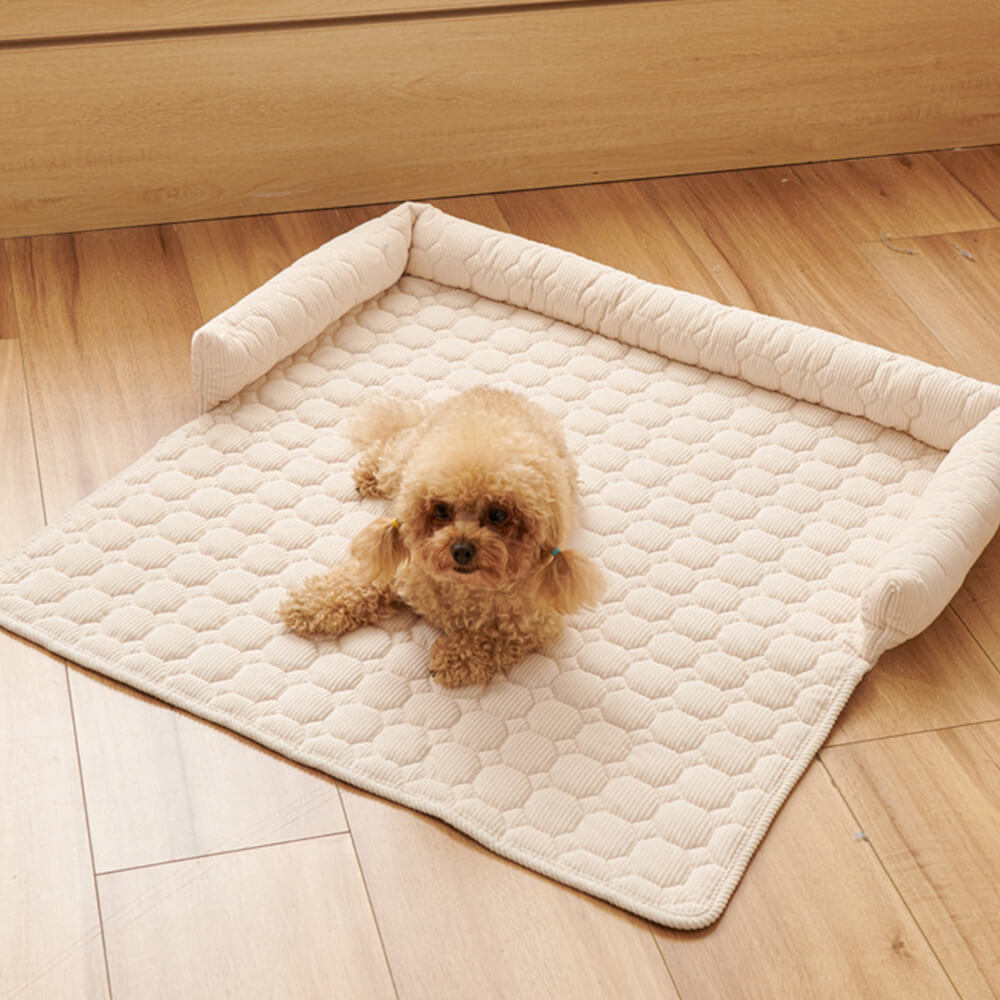 Pearl Fleece Ultra-Soft Orthopedic Dog Mat Furniture Protector Cover