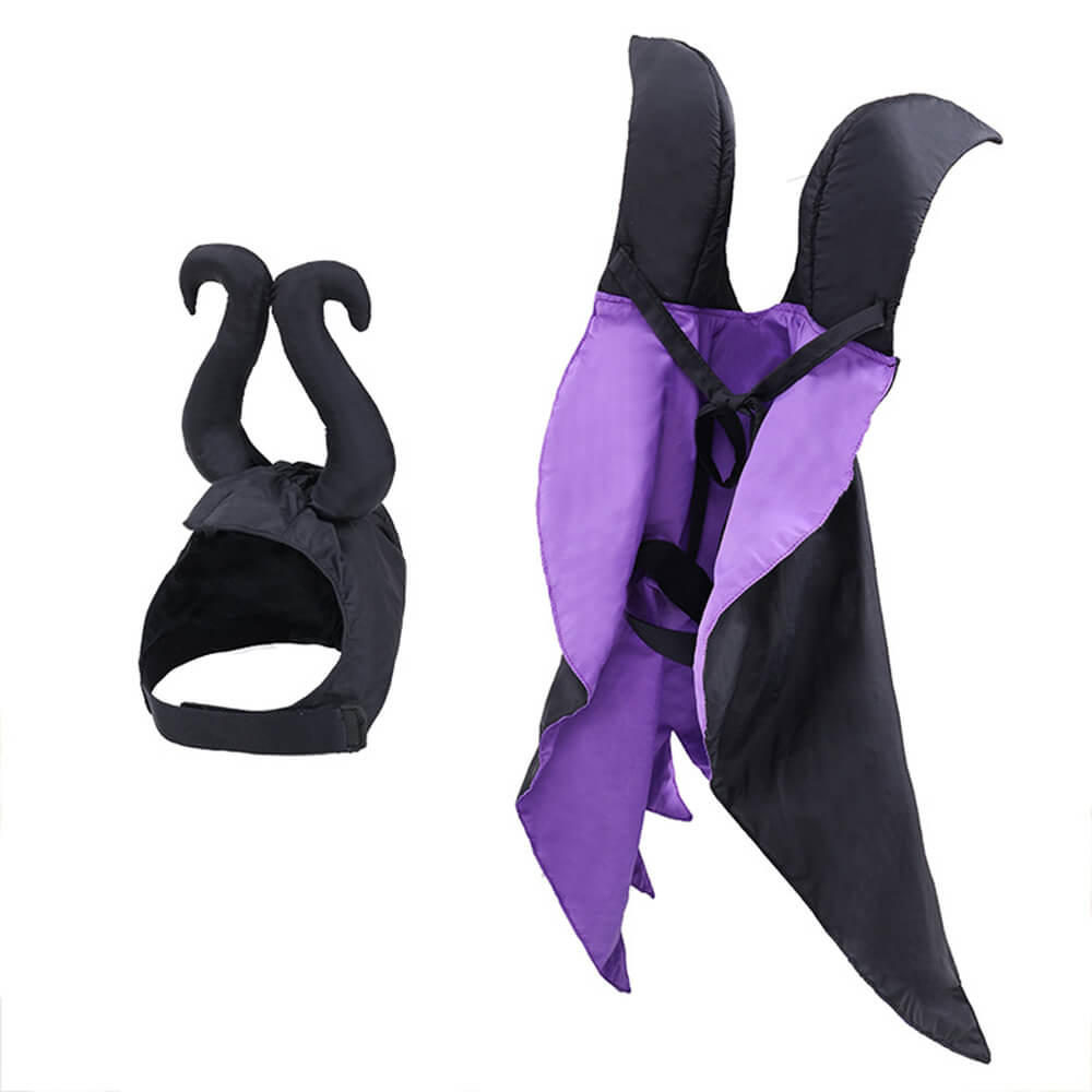 Halloween Witch Cloak Costume Pet Apparel