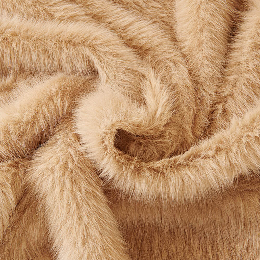 Luxury Skin-Friendly Long Faux Fur One-Piece Multi Functional Couch Cover