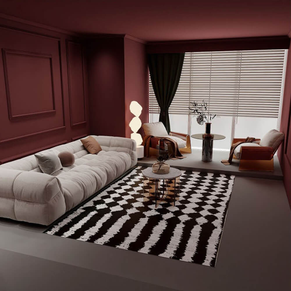 Modern Minimalist Living Room Carpet Soft and Stylish Carpet