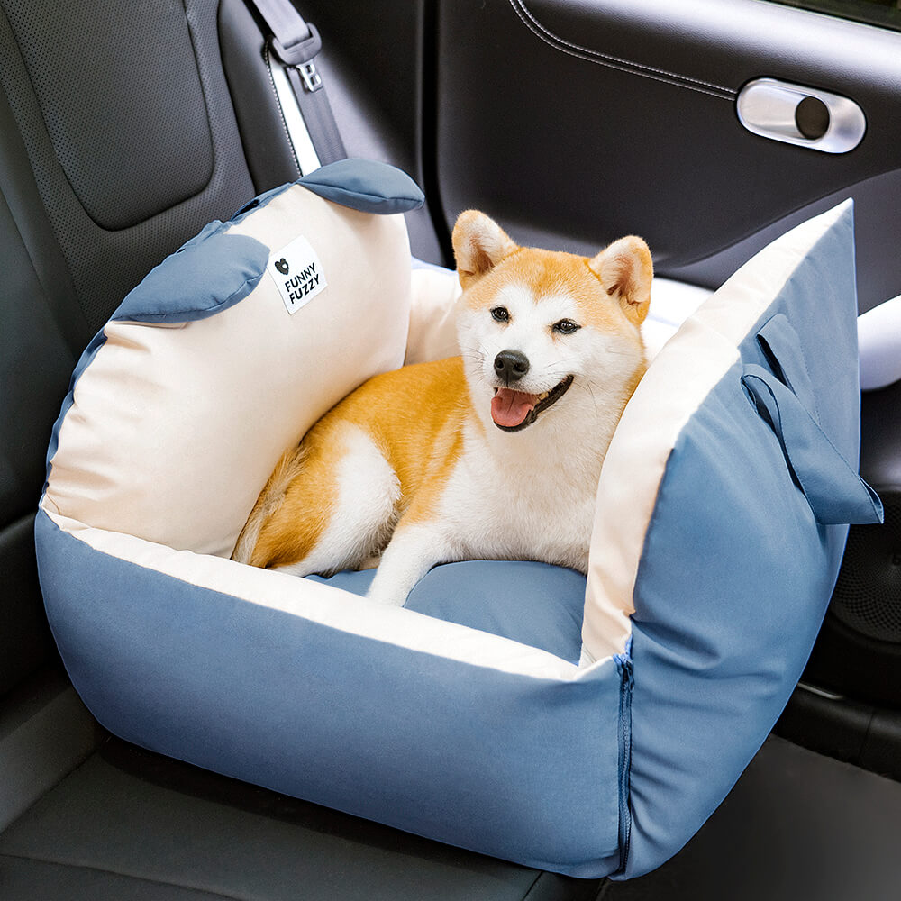 Bear Ears Pet Car Safety Bed Dog Car Seat Beds