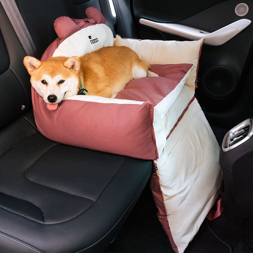 Fun Zootopia Series Travel Safety Large Dog Car Seat Bed