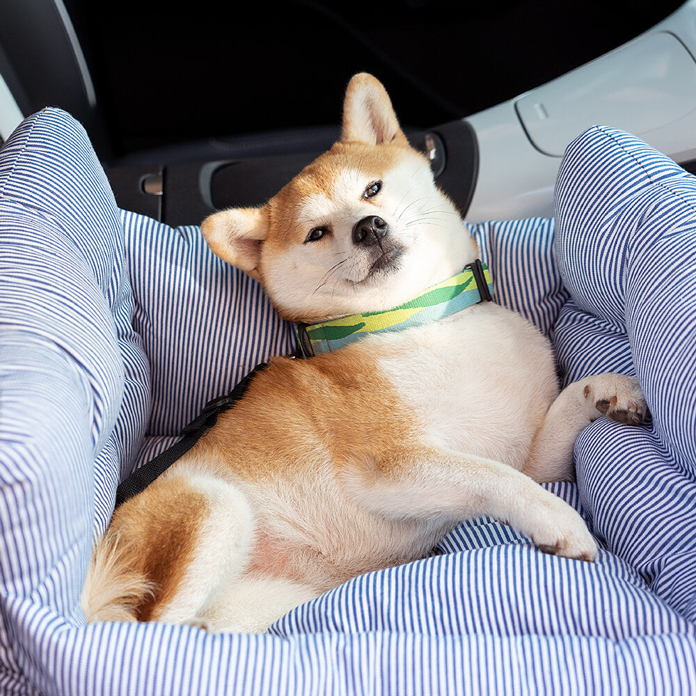 Cama de assento de carro para cachorro grande para passeio de lazer portátil para animais de estimação