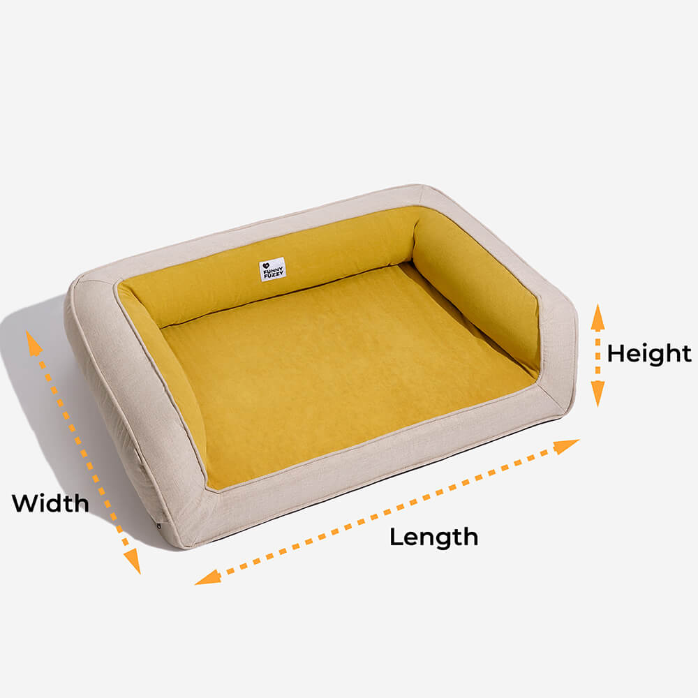 Sofá-cama ortopédico confortável para cães com suporte total Ultimate Lounger