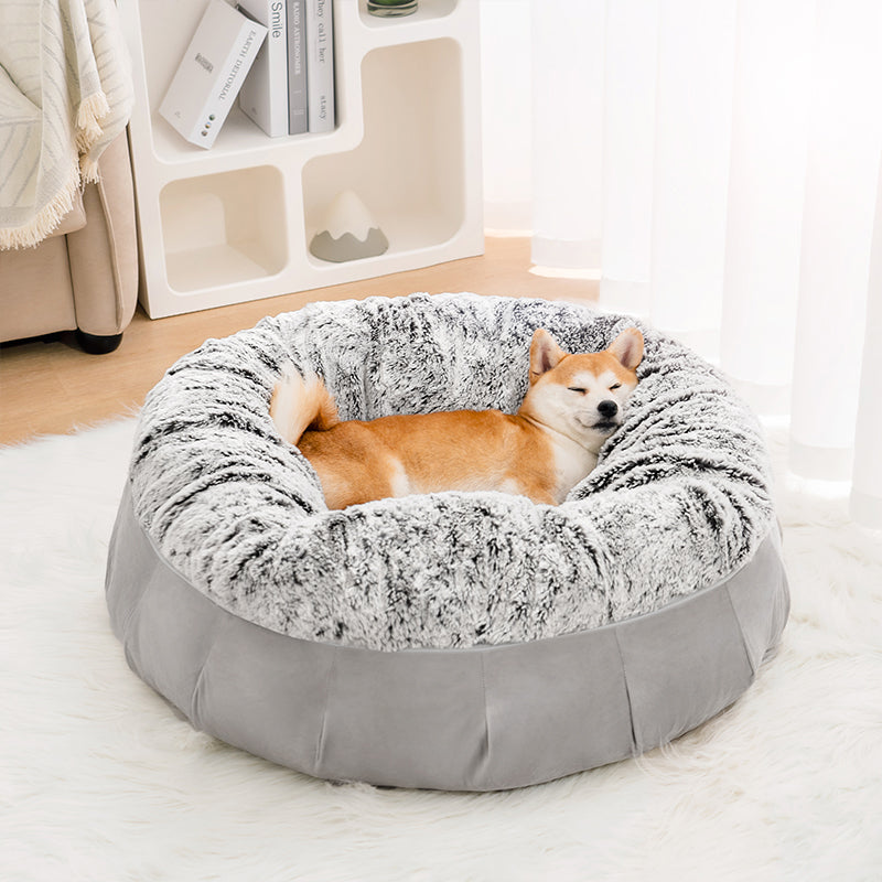 Super Soft Luxury Dutch Velvet Calming Orthopedic Dog Bed