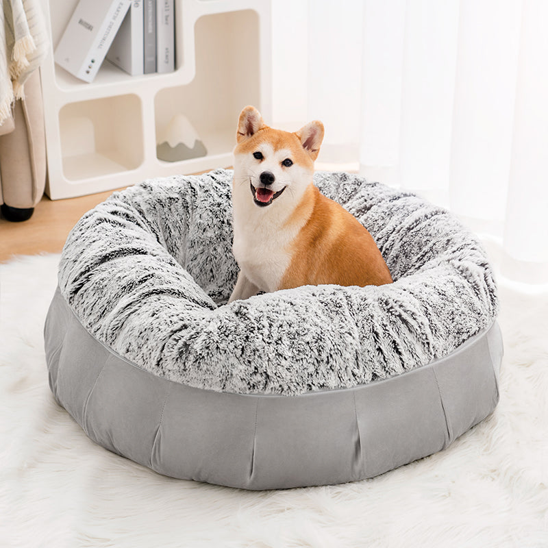 Super Soft Luxury Dutch Velvet Calming Orthopedic Dog Bed