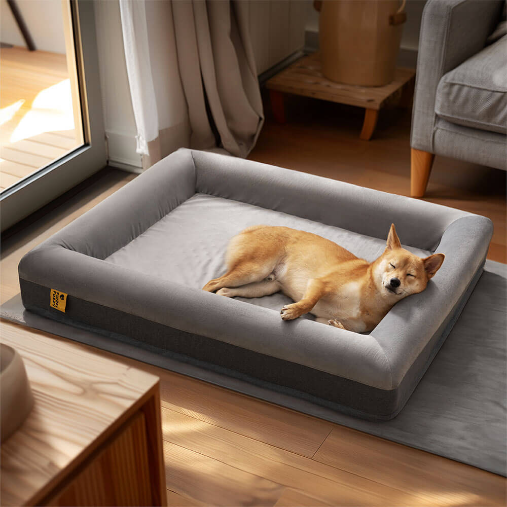 Premium Orthopedic Dog Bed Blissful Sleep With Joyful Play Digging Bed