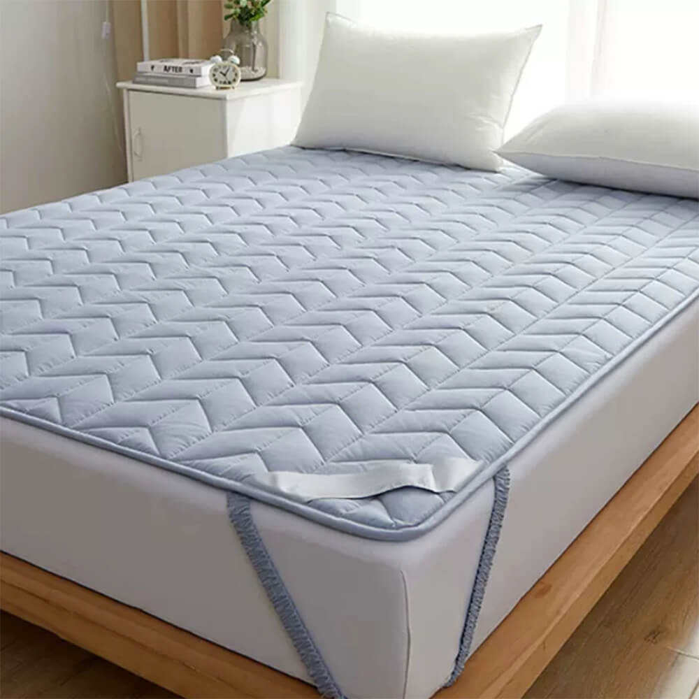 Pure Cotton Breathable Comfortable Non-Slip Mattress Topper