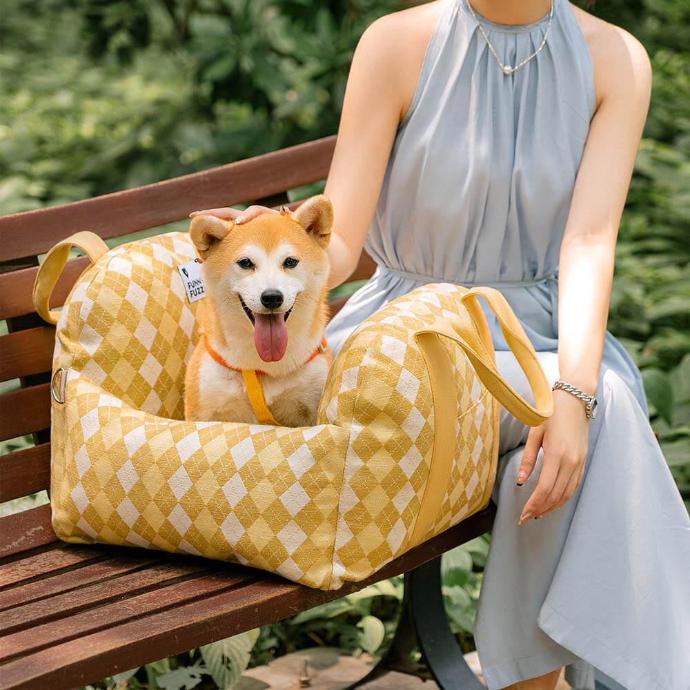 Dog Car Seat Bed - First Class