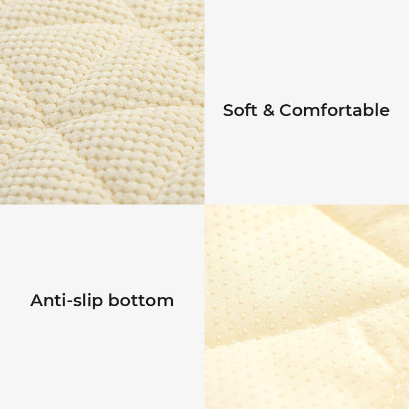 Bread Shape Chenille Non-slip Couch Cover