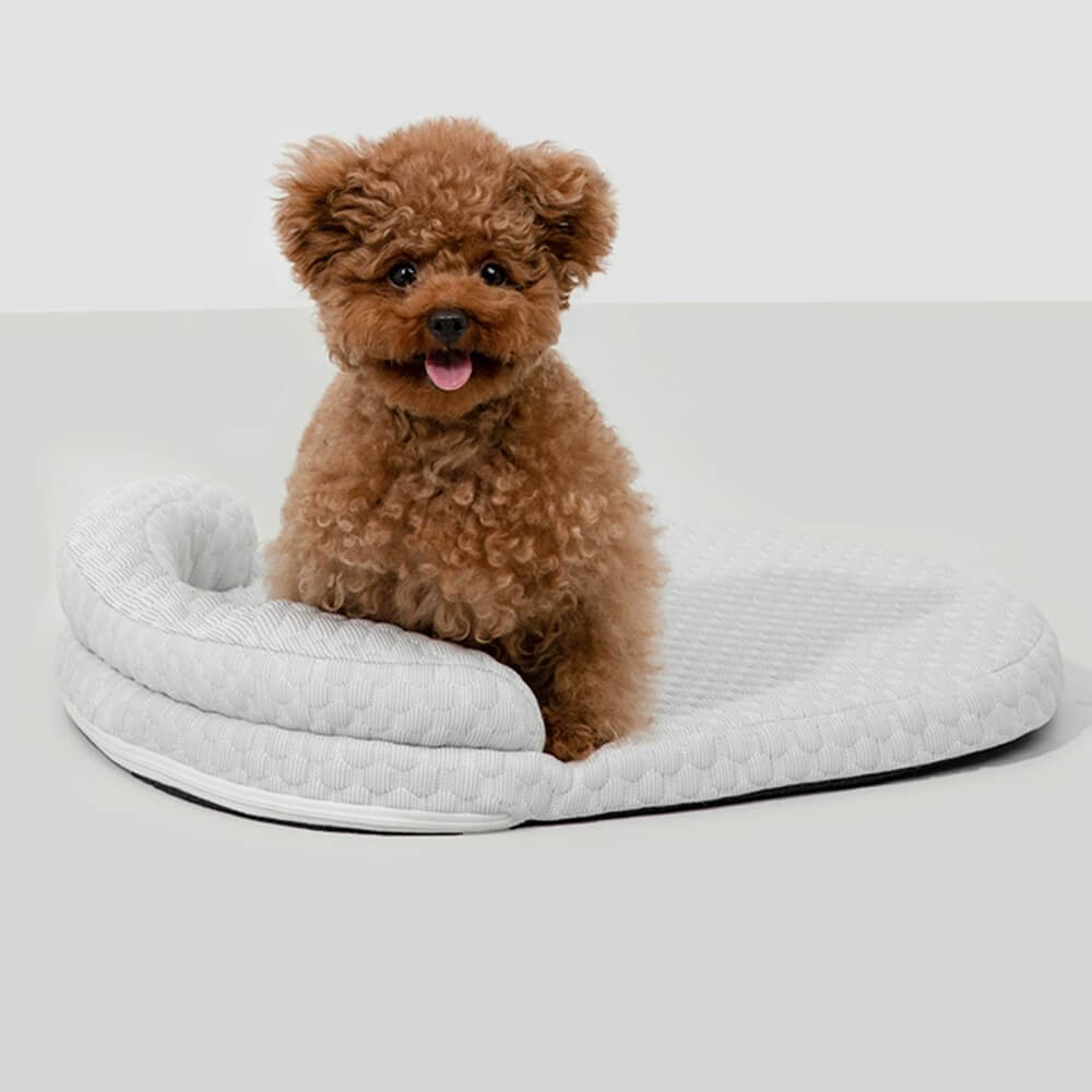 Cooling Breathable Neck Support Dog Pillow Bed