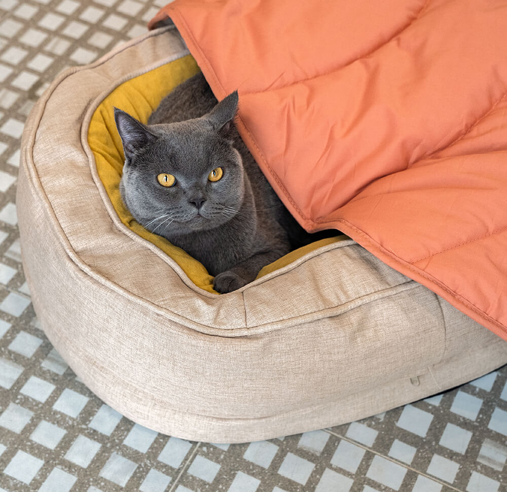 Leaf Shape Dog Blanket