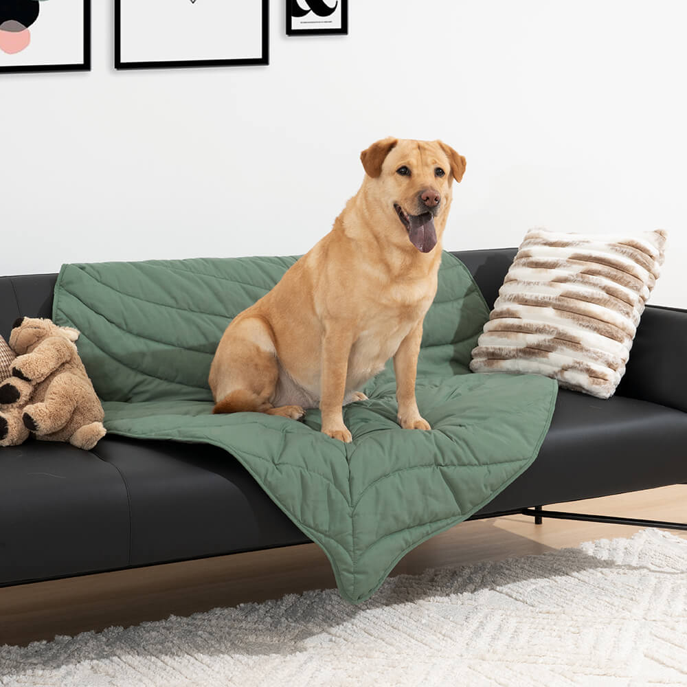 Super Large Leaf Shape Human Mat Dog Blanket