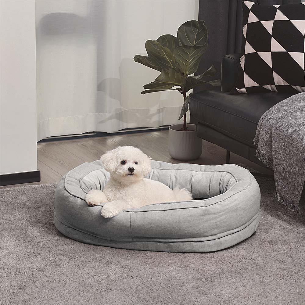 Cama ortopédica para cachorro donut